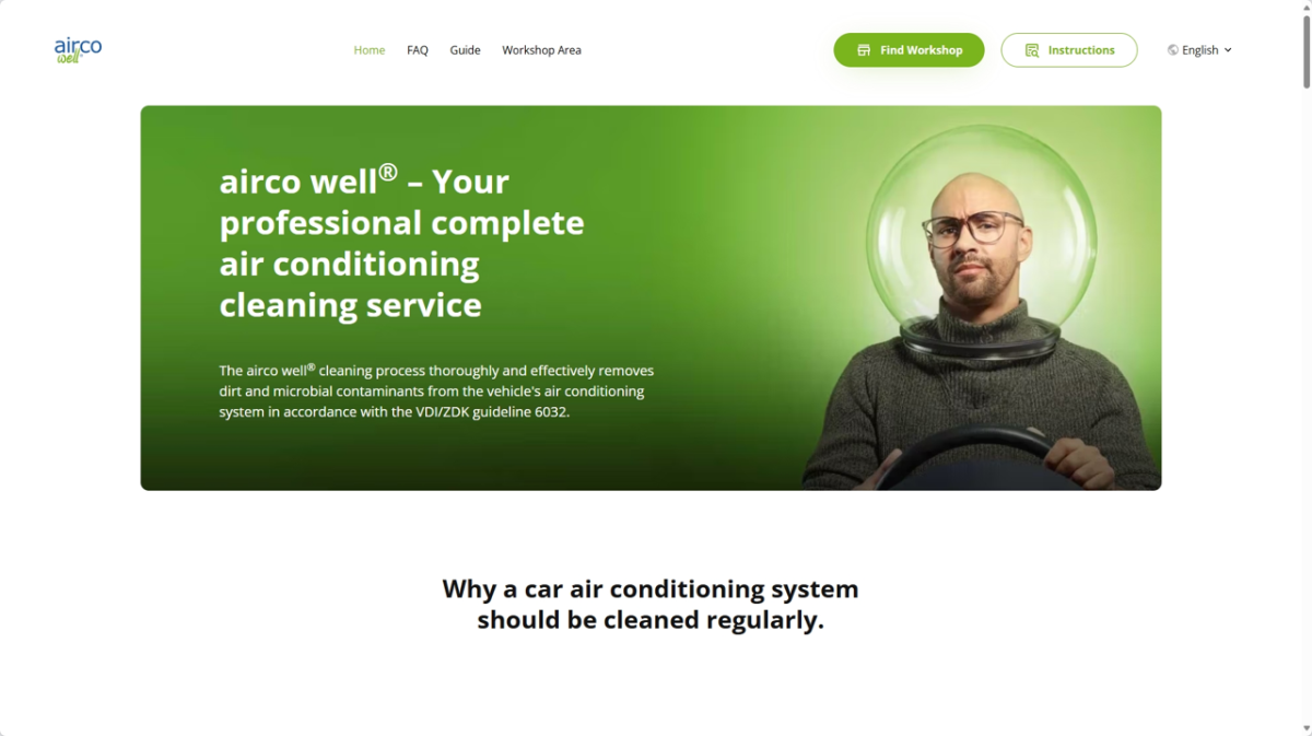 airco well® Website airco well® Website
